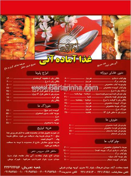 غذا آماده آنی